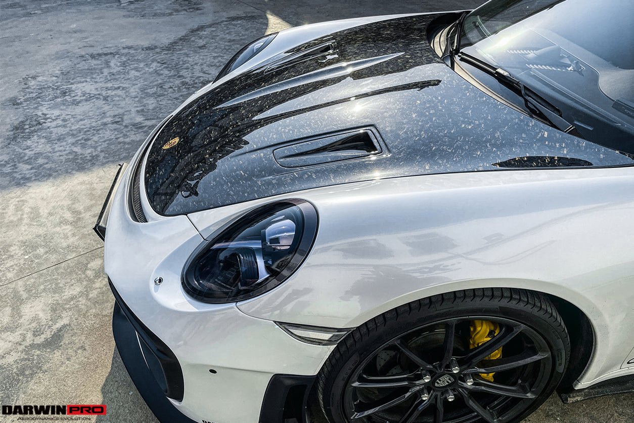 2012 - 2019 Porsche 991 Carrera S & Targa 4 & 4s GT2RS Style Carbon Fiber Hood